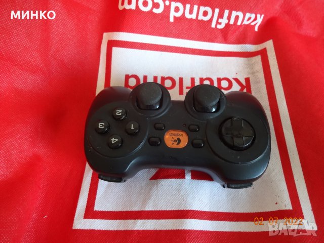 gamepad logitech, снимка 8 - Аксесоари - 36874784