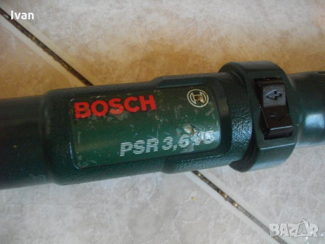 Bosch PSR 3,6VS-Бош-Отвертка-Винтоверт-Акумулаторна-3,6 Волта-Мексико, снимка 5 - Отвертки - 33358349