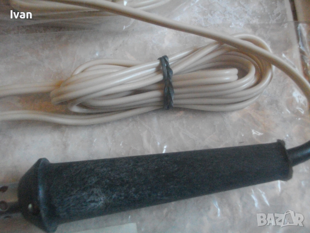 Нов Български Масивен Поялник-24 Волта-40 Вата-Старо Качество-290 мм, снимка 7 - Поялници и запояване - 36448713