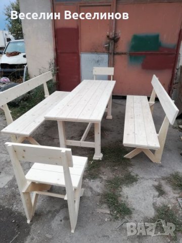 Баварски маси и пейки, снимка 10 - Градински мебели, декорация  - 24211985