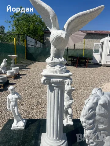 Градински Орел с криле , снимка 3 - Статуетки - 50152514