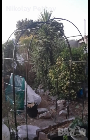Градинска арка, снимка 4 - Градински мебели, декорация  - 52979207