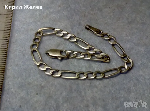 КЛАСИЧЕСКА СРЕБЪРНА ГРИВНА МАЙСТОРСКА Тип КАРТИЕ ПЛЕТКА СРЕБРО 925 с НУЖДА от ХАЛКИЧКА в КРАЯ 26322, снимка 7 - Гривни - 49757328