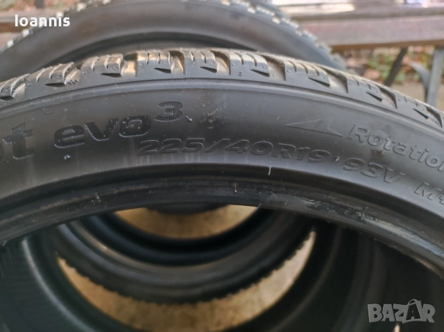 225.45.19 Зимни гуми като нови , снимка 5 - Гуми и джанти - 52710908