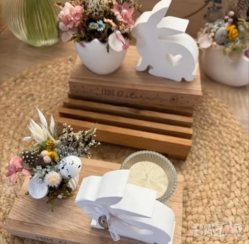 Молдове комплект 2 части Великден заек и черупка , снимка 11 - Форми - 53053691