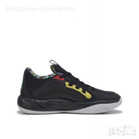 Мъжки маратонки PUMA Court Rider Chaos Trash Talk Basketball Shoes Black/Multi, снимка 1 - Маратонки - 48427722