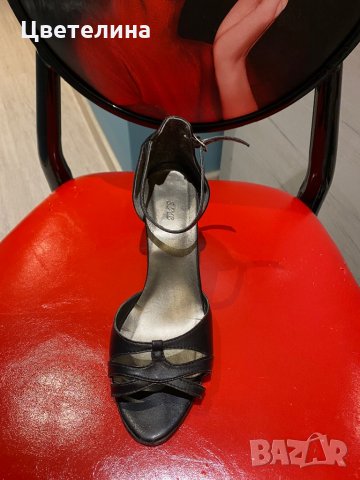 Черни летни сандали, снимка 2 - Сандали - 35414983