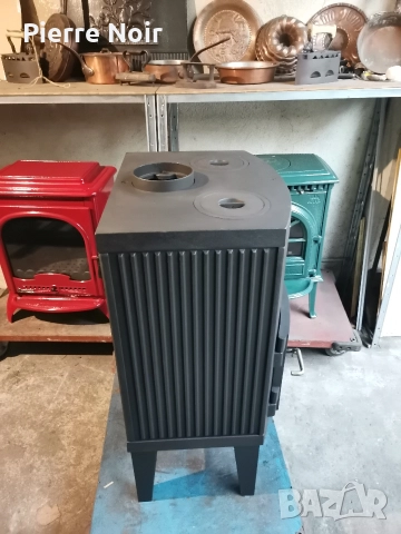 Скандинавска чугунена печка , снимка 3 - Отоплителни печки - 52930160