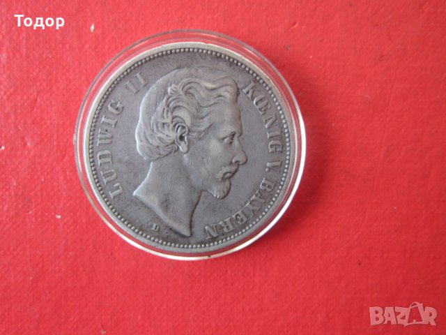 Талер 5 марки 1875 Германия сребърна монета , снимка 8 - Нумизматика и бонистика - 35018720