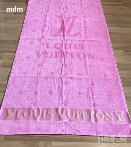 Маркови плажни Хавлии Louis Vuitton 70/140 100% памук 26 Лв, снимка 7 - Хавлиени кърпи - 36840884