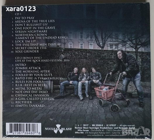 Tankard – One Foot In The Grave, снимка 2 - CD дискове - 43094361