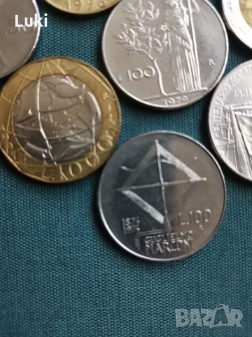 Голям лот монети от Италия , снимка 2 - Нумизматика и бонистика - 28662596