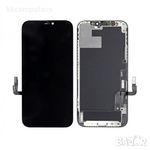 LCD Дисплей за iPhone 12 / 12 Pro 6.1 + Тъч скрийн / Черен / Клас B Баркод : 483423, снимка 1 - Резервни части за телефони - 43879108