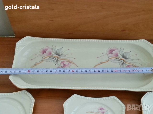 Български порцелан чинии изида , снимка 4 - Антикварни и старинни предмети - 27970913