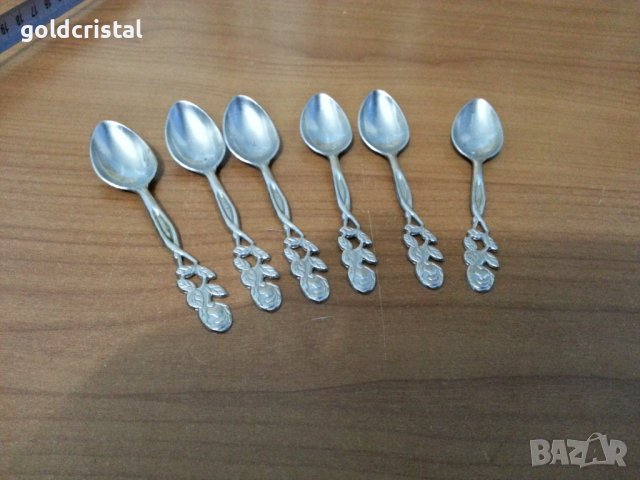 лъжички за кафе, снимка 4 - Антикварни и старинни предмети - 36614746