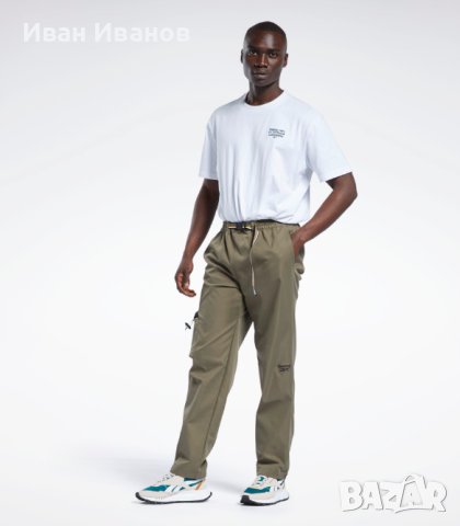 Reebok Cargo  Текстилни панталони Classics Camping Regular Fit размер М-Л, снимка 3 - Панталони - 43839876