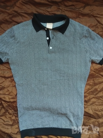 ZUMO 100% оригинална мъжка тениска slim модел, снимка 3 - Тениски - 52804008