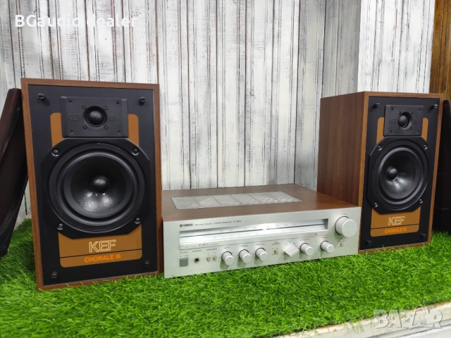 Yamaha +KEF chorale iii , снимка 3 - Аудиосистеми - 53126391