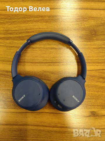 Безжични слушалки Sony - WH-CH720 - сини, снимка 5 - Bluetooth слушалки - 52814869