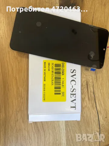 Дисплей за Samsung A14 A145 4G оригинален, снимка 2 - Оригинални батерии - 47704704