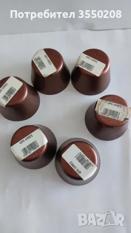 Нови формички тефлонови, 6 броя, снимка 3 - Аксесоари за кухня - 49206850