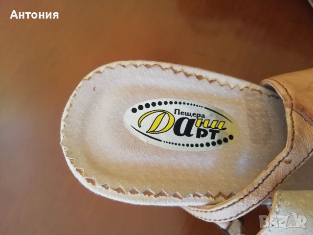 Дамски летни обувки естествена кожа, снимка 5 - Сандали - 36587902