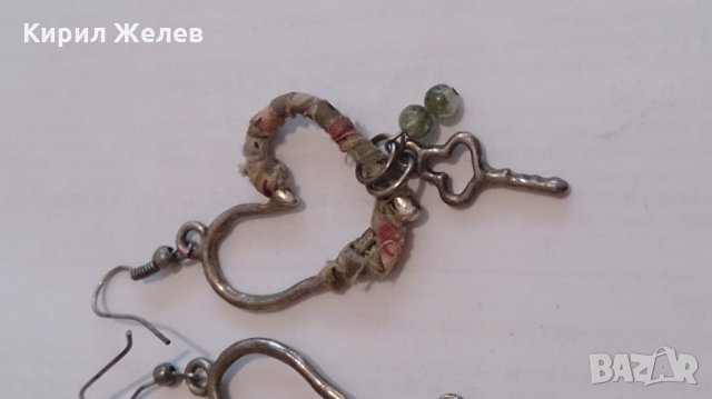 Арт обеци ръчна изработка -74211, снимка 3 - Обеци - 28782946