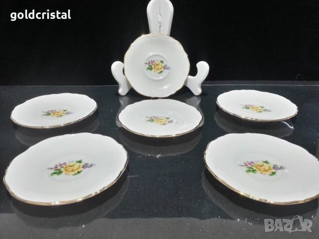 стар немски порцелан чинийки , снимка 2 - Антикварни и старинни предмети - 51628642