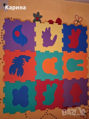 Детски килим пъзел 