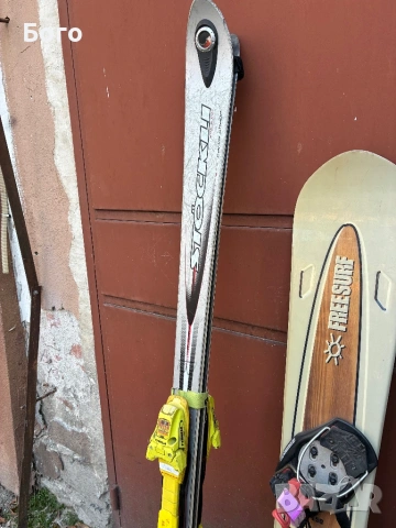 Продавам Борд - 155см състезателен , ски 175 см сандвич състезателни 