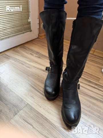 Оригинални дамски високи ботуши Tomaris ! 38 н, снимка 3 - Дамски ботуши - 52182803