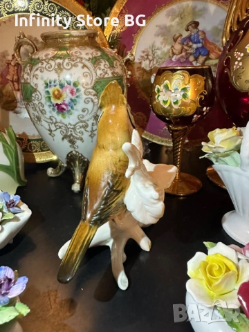 🐦✨ Karl Ens Germany – “Гребенат синигер” от 1951 г. ✨🐦, снимка 8 - Антикварни и старинни предмети - 53464932