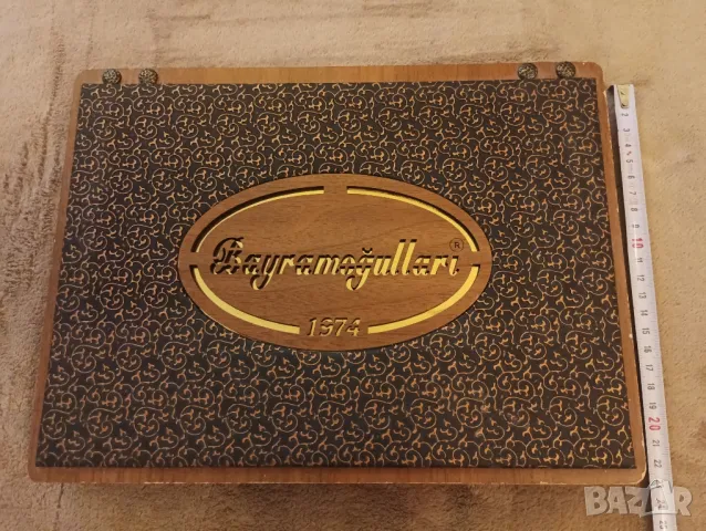 Лазарно гравирана, дървена кутия. , снимка 9 - Антикварни и старинни предмети - 48111894