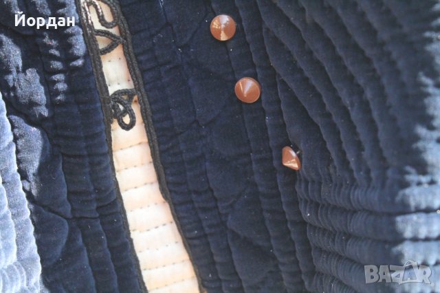 Елече от народна носия тъмно синьо, снимка 8 - Антикварни и старинни предмети - 38258452
