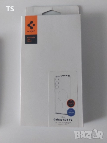 Прозрачен кейс Spigen Samsung S24 FE, снимка 3 - Калъфи, кейсове - 52167302