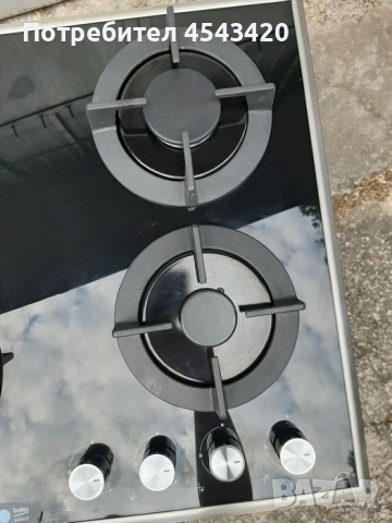 Нов! Газов плот BEKO Pro HCLW64222S Gas Hob, снимка 6 - Котлони - 51832589