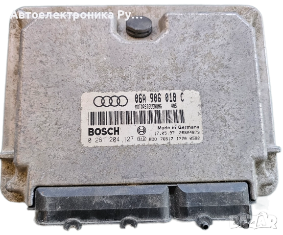 Компютър 0261204127 Bosch 06A906018 C за Ауди А3 1,8 Audi A3 1,8 20v