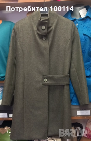 Дамско палто вълна, снимка 2 - Палта, манта - 52177435