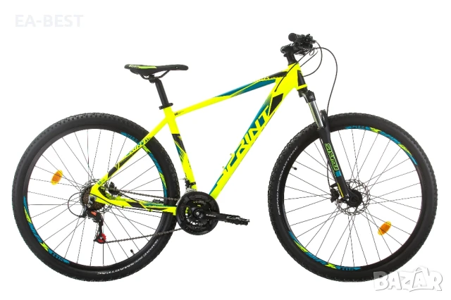 🚴‍♂️ Велосипед MAVERICK 29 – неоново зелено матово 🚴‍♂️ 480mm, снимка 1