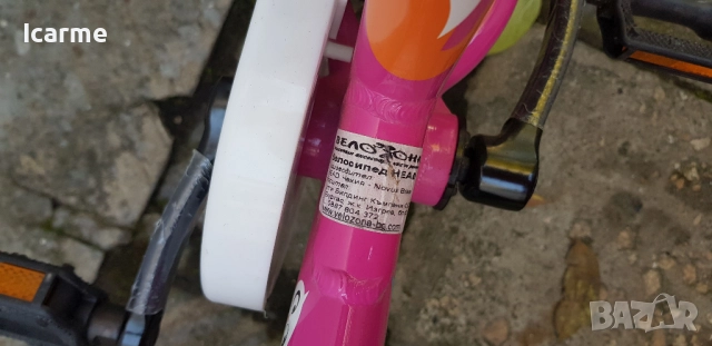 Детски алуминиев велосипед Head July 16 цола, снимка 10 - Детски велосипеди, триколки и коли - 52263143