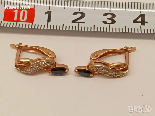 Руско злато , снимка 3 - Обеци - 49586995