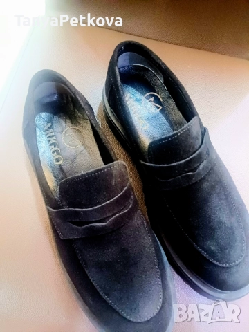 Нови лофъри – естествен велур, снимка 3 - Дамски ежедневни обувки - 52771196