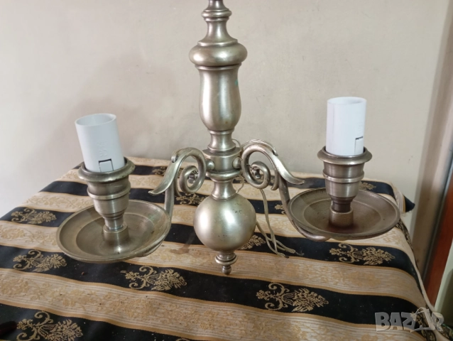 Винтидж аплик за стена, снимка 6 - Лампи за стена - 44341610