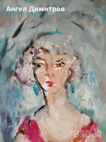 Маслена картина , снимка 4 - Картини - 51745238