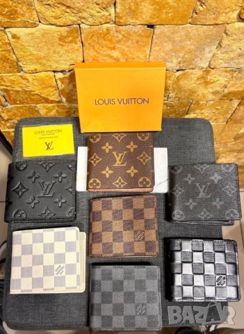 портмонета от естествена кожа в кутия louis vuitton , снимка 10 - Портфейли, портмонета - 52022945