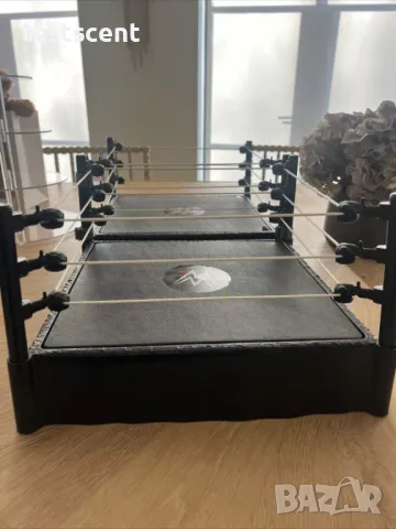 Ринг за играчки WWE NXT Action Spring Ring Wrestling кеч ринг с пружиниращ механизъм черен, снимка 5 - Колекции - 48202397