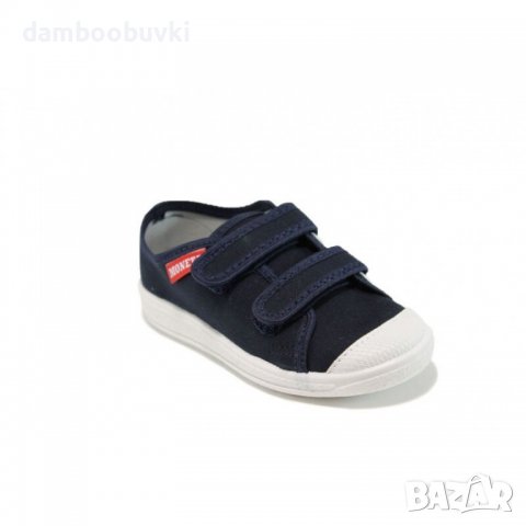 Детски гуменки МONETA с лепки синьо 27/35