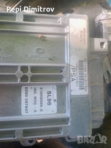 Компютър двигател за Peugeot 306 21659599-0, 9640414780, снимка 4 - Части - 51139155