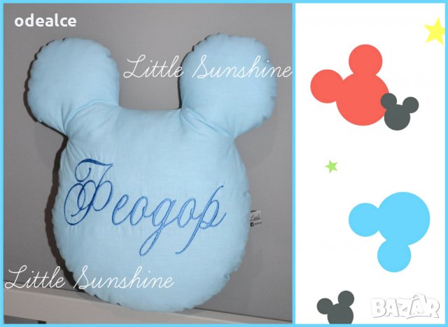 Възглавничка Мики Маус / Мини Маус, снимка 3 - Други - 27254628