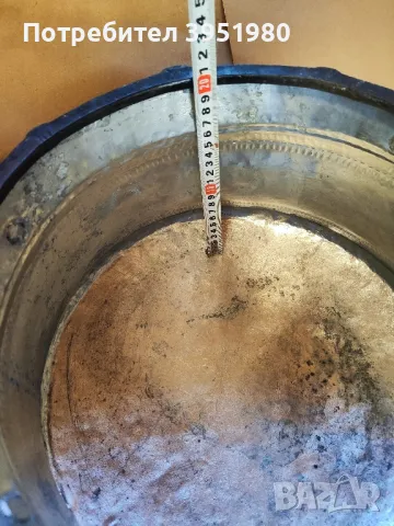 Меден бакър, снимка 4 - Антикварни и старинни предмети - 48171764